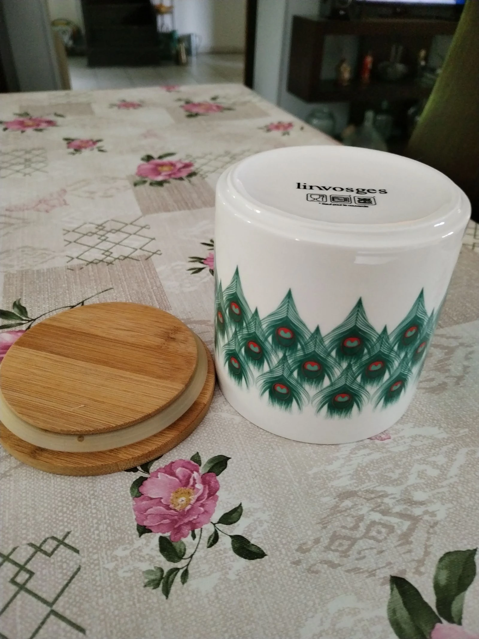 Hermoso frasco Linvosges de calidad con su tapón de madera. – photo 8